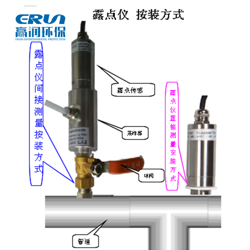 露點(diǎn)溫度傳感器探頭變送器